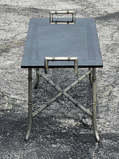 Frisman Vintage Faux Bamboo Bench Or Coffee Table ca' 1970's