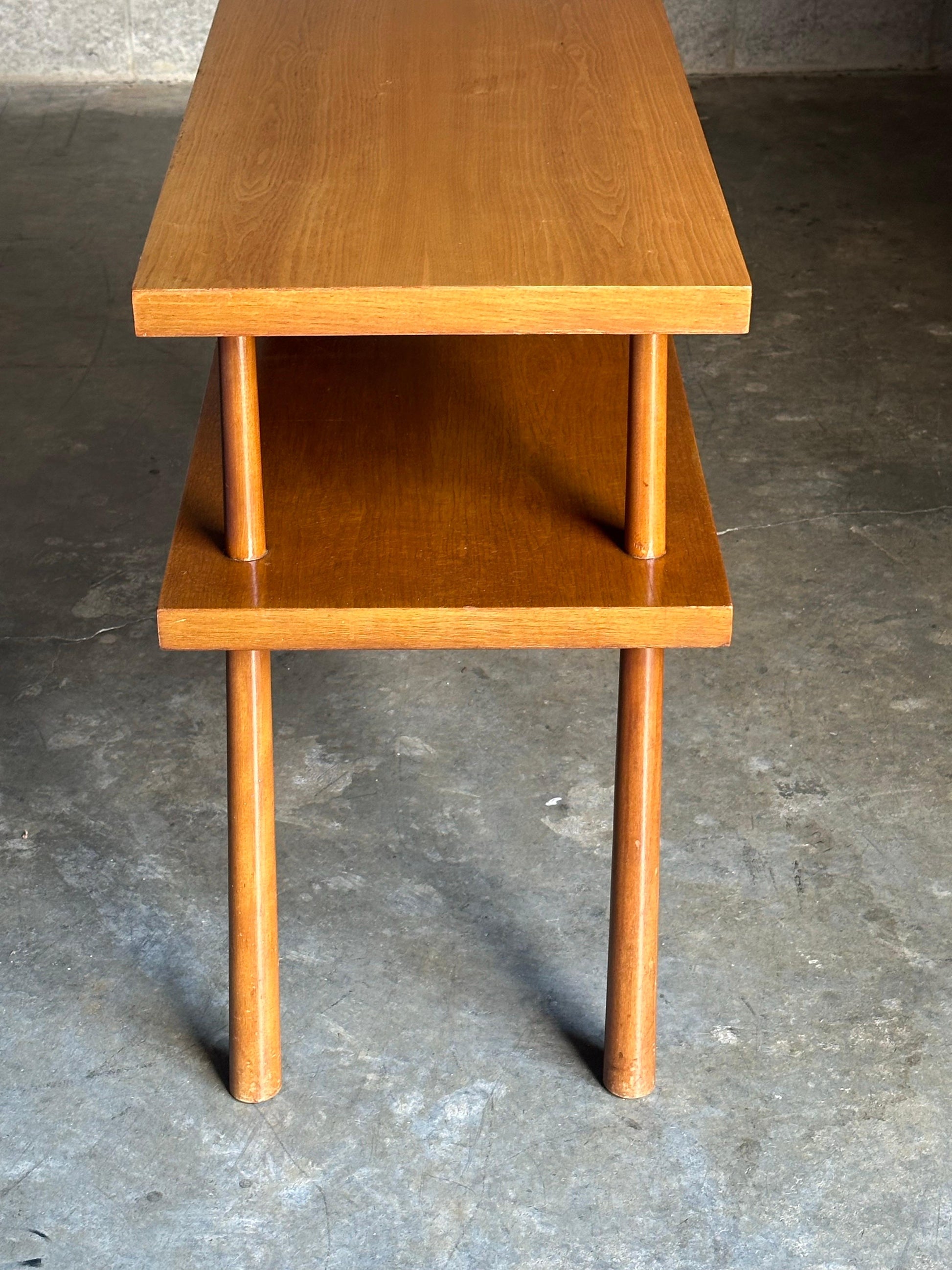 Frisman Vintage 1950s t.h. Robsjohn-Gibbbings for Widdicomb Tiered Console Table