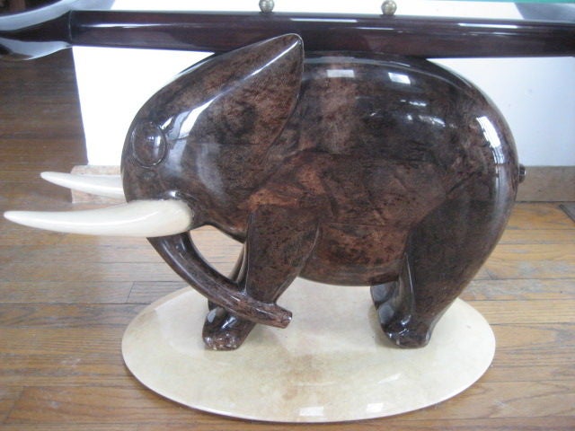 Frisman Vintage An Elephant Cocktail Table by Aldo Tura