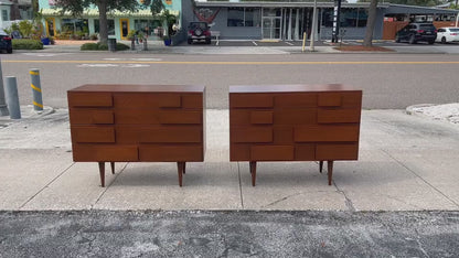 Frisman Vintage A Pair of Vintage Gio Ponti Dressers For Singer& Sons Ca' 1950's