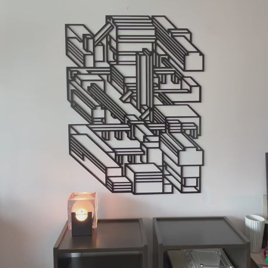 Frisman Vintage Aluminium Relief By Andrei Prolettski