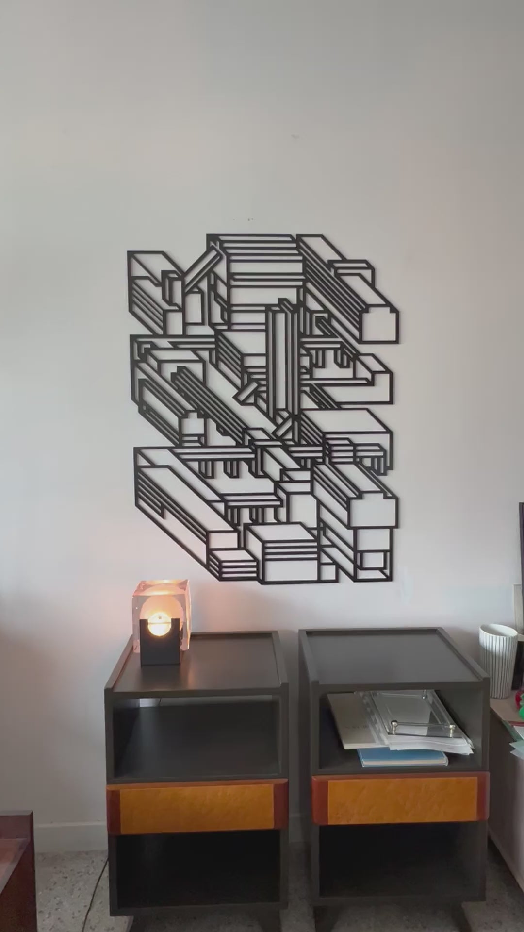 Frisman Vintage Aluminium Relief By Andrei Prolettski
