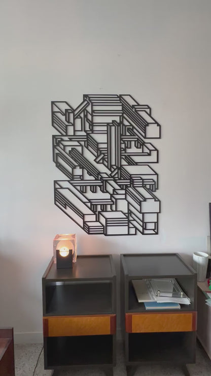 Frisman Vintage Aluminium Relief By Andrei Prolettski