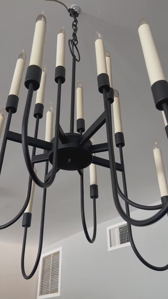 Frisman Vintage Vintage Sixteen Arm Chandelier by Lightolier