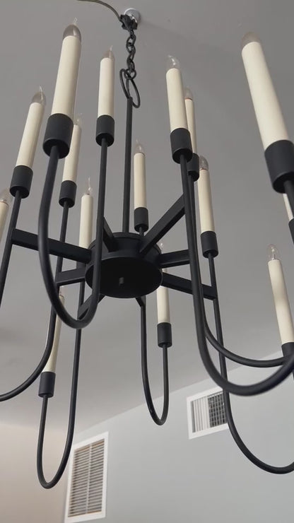Frisman Vintage Vintage Sixteen Arm Chandelier by Lightolier