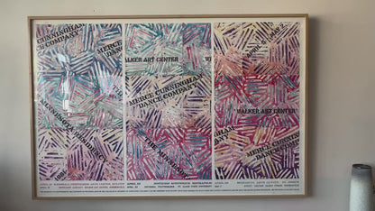 Frisman Vintage Large Jasper Johns Original Offset-Lithograph Poster 1981