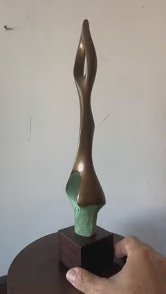 Frisman Vintage A Bronze Sculpture By Kieff Grediaga