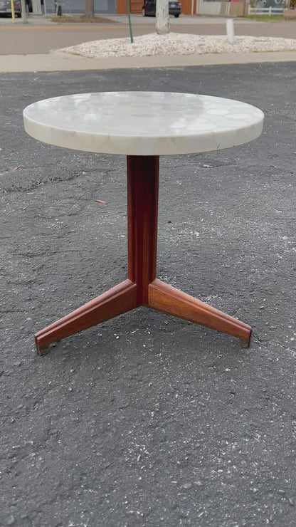 Edward Wormley for Dunbar Table with Marble Terrazzo Top